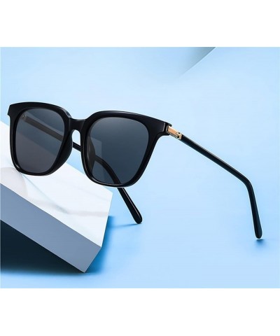 Polarized Men and Women Square Sunglasses Outdoor Vacation Fashion Driving Decorative Sunglasses (Color : B, Size : 1) 1 B $2...