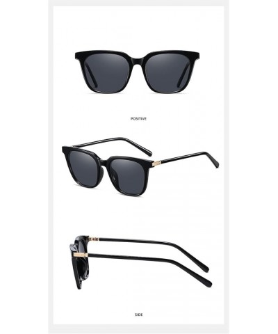 Polarized Men and Women Square Sunglasses Outdoor Vacation Fashion Driving Decorative Sunglasses (Color : B, Size : 1) 1 B $2...