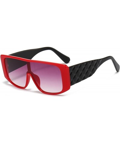 Men's And Women's Trendy Large Frame Sunglasses Outdoor Vacation Sports Sunglasses Gift F $18.61 Sport