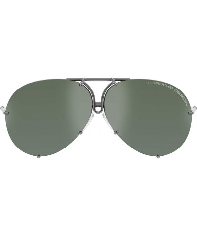 P8478 D Titanium Sunglasses $213.34 Square