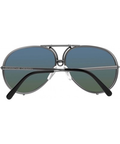 P8478 D Titanium Sunglasses $213.34 Square