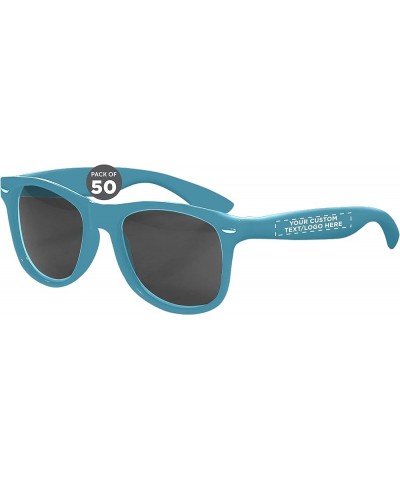 Sunglasses - Plastic Tahiti Glasses - Classic Style Sunglass - Custom - Carolina Blue $28.04 Oval