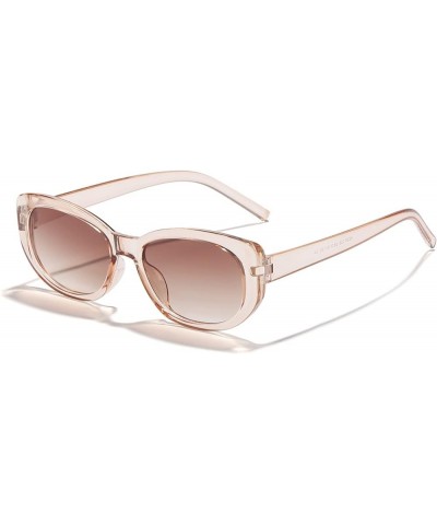 Men's And Women's Cat Eye Outdoor Sunglasses Vacation Fashion Commuter Trend Riding UV400 Sunglasses Gift G $17.41 Designer