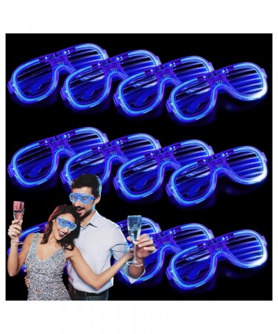 LED Glasses Light up Glasses 3 Flashing Modes Glow in the Dark Glasses Glowing Party Favor Supplies for Kids Adults Blue 12 $...