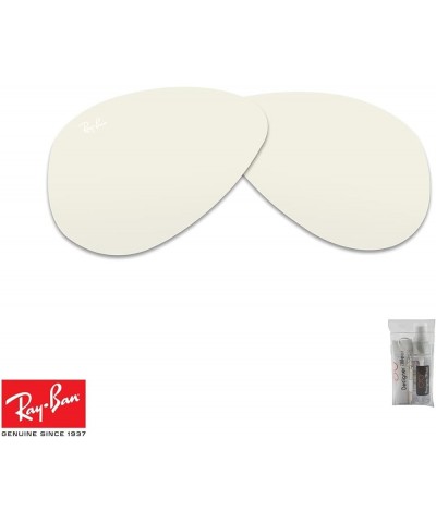 Original AVIATOR LARGE METAL RB3025 Replacement Lenses + BUNDLE with Designer iWear Care Kit Photo Grey/Blue Light Filter Pho...