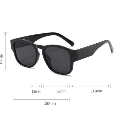 Large Frame Retro Uv400 Men And Women Outdoor Vacation Sunglasses C $13.29 Designer