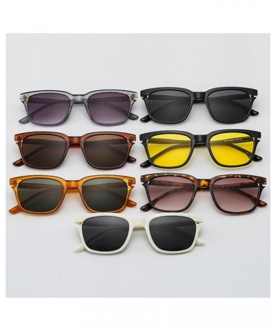 Trendy Fashion Cat Eye Sunglasses for Men and Women (Color : E, Size : 1) 1 C $14.19 Designer