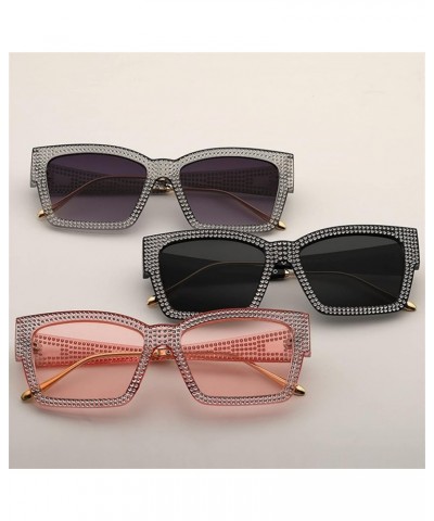 Square Men And Women Personality Vacation Party Prom Decorative Sunglasses D $13.49 Designer