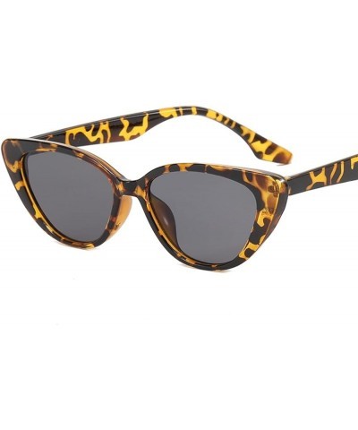 Triangle Cat Eye Sunglasses for Men and Women Fashion Retro Small Frame Simple and Comfortable Sunglasses (Color : 5, Size : ...