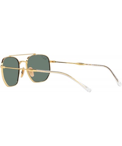 Rb3707 Square Sunglasses Gold/Polarized Grey $64.32 Square