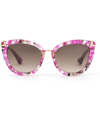 Women's Melrose Sunglasses Petal Pink/Brown Fade $161.10 Round