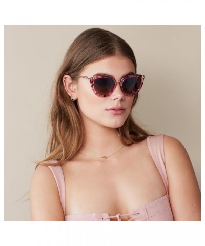 Women's Melrose Sunglasses Petal Pink/Brown Fade $161.10 Round