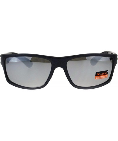 Xloop Sports Fashion Mens Sunglasses Rectangular Frame UV 400 Metallic (Silver Mirror) $9.57 Rectangular