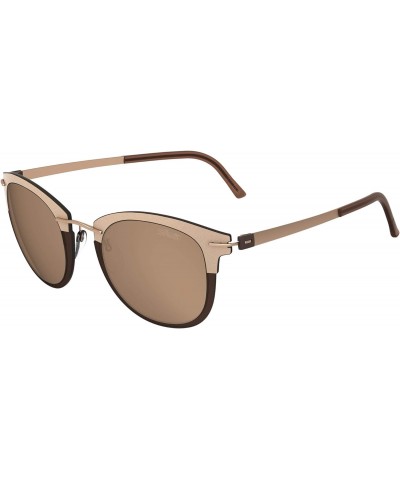 INFINITY COLLECTION 8171 Rose Gold/Brown one size fits all unisex Sunglasses $91.23 Round