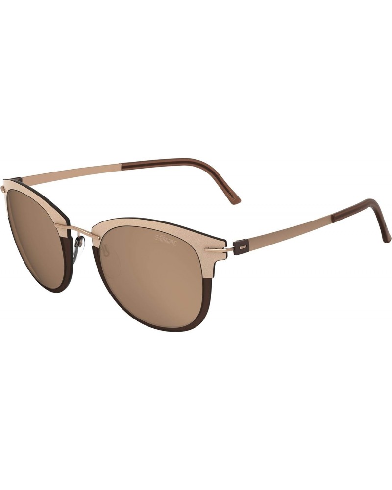 INFINITY COLLECTION 8171 Rose Gold/Brown one size fits all unisex Sunglasses $91.23 Round