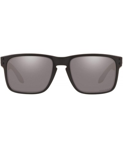 Men's Oo9102 Holbrook Square Sunglasses Matte Black Hi/Prizm Black $50.96 Square