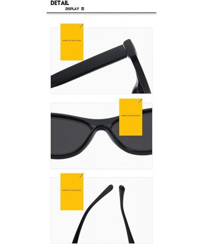 Sunglasses Small Frame Fashion Street Shooting Sunglasses Men and Women Outdoor Vacation (Color : D, Size : 1) 1 E $13.67 Des...