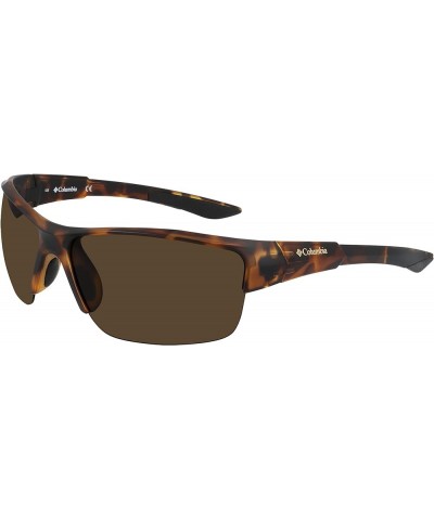 Men's Wingard Rectangular Sunglasses Matte Dark Tortoise $31.27 Rimless