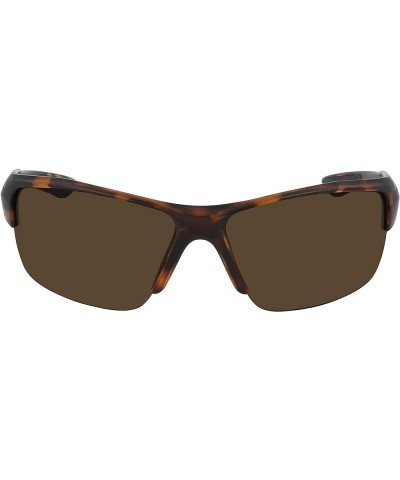 Men's Wingard Rectangular Sunglasses Matte Dark Tortoise $31.27 Rimless