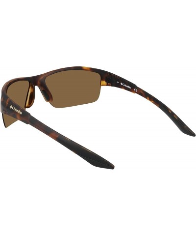 Men's Wingard Rectangular Sunglasses Matte Dark Tortoise $31.27 Rimless