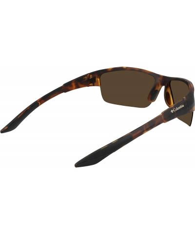 Men's Wingard Rectangular Sunglasses Matte Dark Tortoise $31.27 Rimless