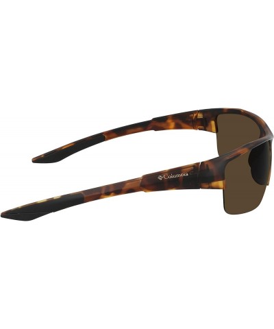 Men's Wingard Rectangular Sunglasses Matte Dark Tortoise $31.27 Rimless