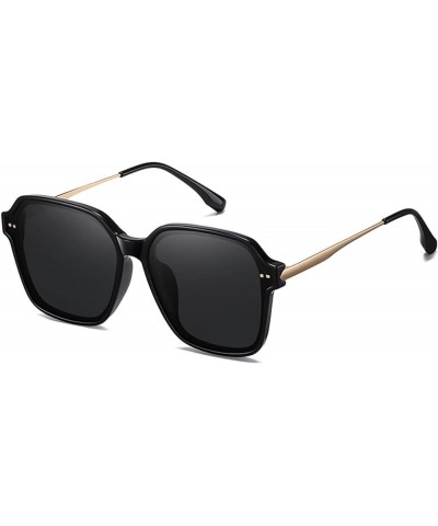 Large Frame Men and Women Polarized Sunglasses Outdoor Beach Glasses (Color : B, Size : Medium) Medium A $20.70 Designer