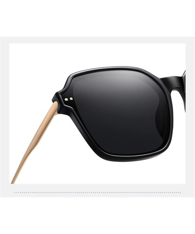 Large Frame Men and Women Polarized Sunglasses Outdoor Beach Glasses (Color : B, Size : Medium) Medium A $20.70 Designer