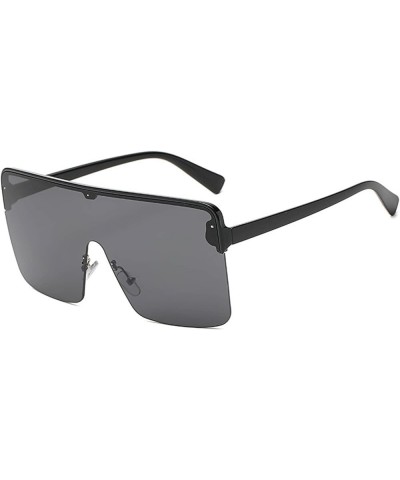 Large Frame Men's and Women's Outdoor Sunglasses, Beach Driving Glasses (Color : D, Size : Medium) Medium A $19.64 Designer