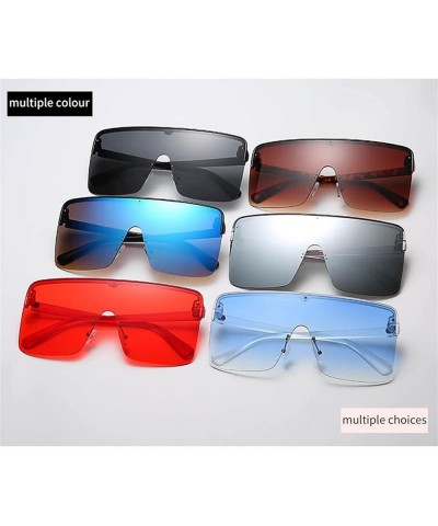 Large Frame Men's and Women's Outdoor Sunglasses, Beach Driving Glasses (Color : D, Size : Medium) Medium A $19.64 Designer