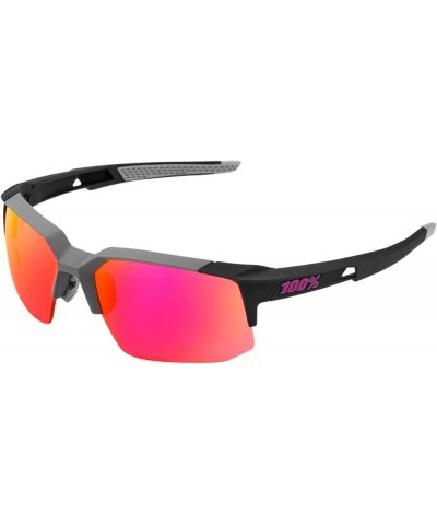 Speedcoupe Sport Performance Sunglasses - Sport and Cycling Eyewear (SOFT TACT BLACK - Smoke Lens) Free Size Purple $62.10 Go...