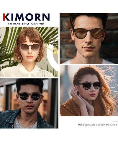 Sunglasses Womens and Men Polarized Retro Trendy Sun Glasses Vintage Round Frame K1515 Tortoise/Brown $14.24 Wayfarer