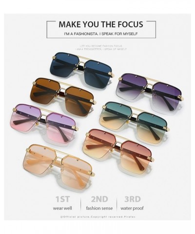 Men and Women Fashion Driving Sunglasses Outdoor Vacation Beach (Color : G, Size : Medium) Medium F $18.34 Designer