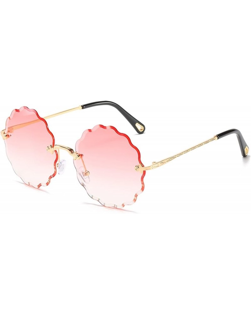 Frameless Fashion Women Sunglasses Vacation Party Sunglasses Gift (Color : 5, Size : 1) 1 2 $13.60 Designer