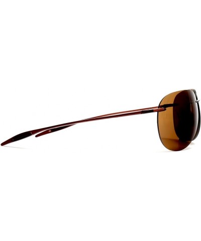 Maui Sports Pilot Bifocal Reading Sunglasses Ultra Flex TR90 Readers Under the Sun Brown $17.99 Aviator