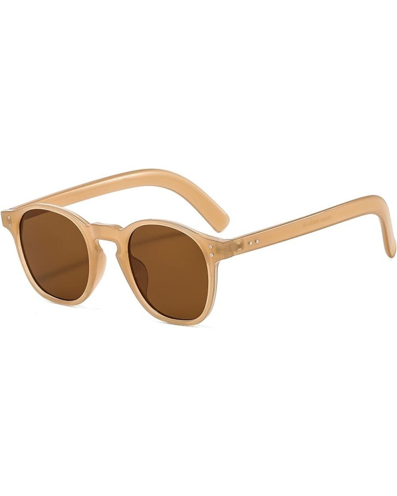 Men and Women Round Frame Fashion Sunglasses Vacation Beach Party Sunglasses (Color : 2, Size : 1) 1 3 $13.90 Round