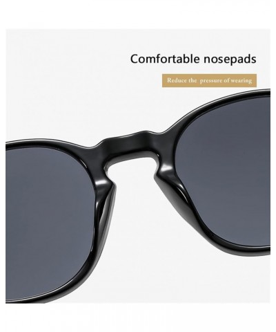 Men and Women Round Frame Fashion Sunglasses Vacation Beach Party Sunglasses (Color : 2, Size : 1) 1 3 $13.90 Round