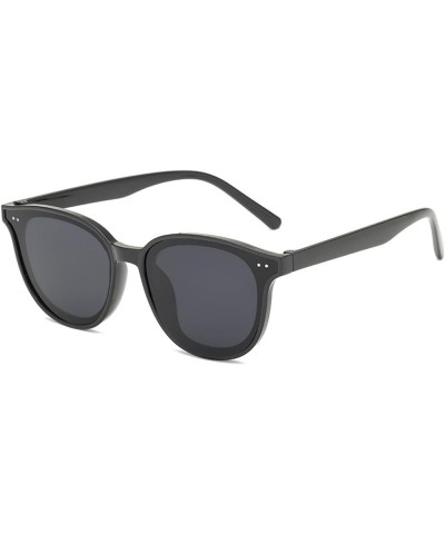 Men and Women Retro Street Shot Sunglasses, Outdoor Vacation Driving Glasses (Color : E, Size : Medium) Medium B $14.49 Designer