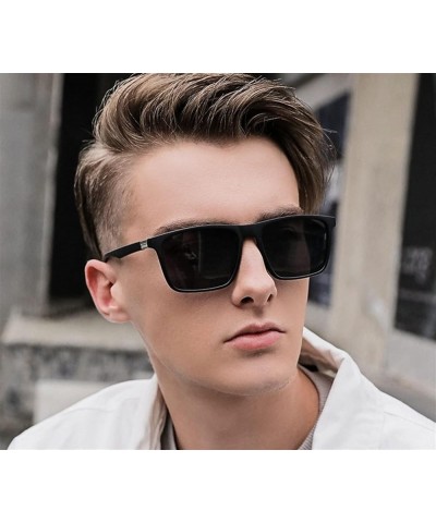 Fashion Men and Women Driving Sunglasses Polarized Outdoor Sun Shading Beach Vacation (Color : B, Size : Medium) Medium D $19...