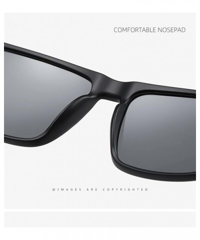 Fashion Men and Women Driving Sunglasses Polarized Outdoor Sun Shading Beach Vacation (Color : B, Size : Medium) Medium D $19...