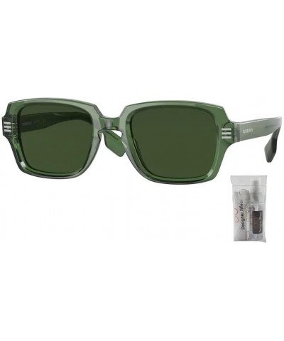 Eldon BE4349 Rectangle Sunglasses for Men + BUNDLE With Designer iWear Eyewear Kit Green / Dark Green $81.51 Rectangular