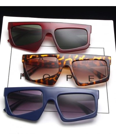 Fashion Street Shooting Men's and Women's Decorative Sunglasses (Color : E, Size : 1) 1 F $17.97 Designer