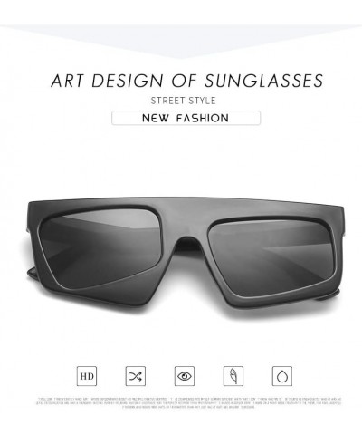 Fashion Street Shooting Men's and Women's Decorative Sunglasses (Color : E, Size : 1) 1 F $17.97 Designer