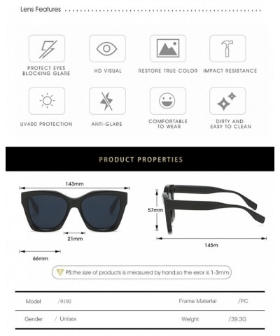 Trendy Cat Eye Retro Sunglasses for Men and Women C $17.03 Designer