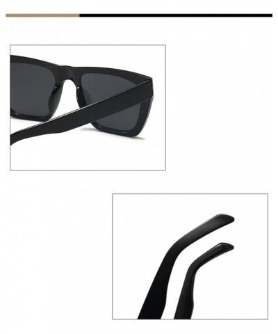 Polygonal Large Frame Retro Men's Sunglasses (Color : F, Size : 1) 1 E $16.57 Designer