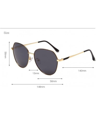 Fashion Men and Women Polarized Retro Sunglasses Outdoor Sunshade Beach (Color : B, Size : Medium) Medium A $15.66 Designer