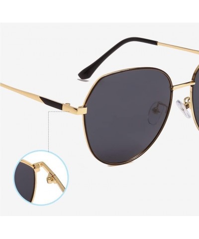 Fashion Men and Women Polarized Retro Sunglasses Outdoor Sunshade Beach (Color : B, Size : Medium) Medium A $15.66 Designer