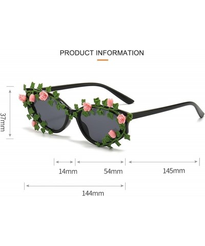 Women Prom Party Hip-hop Sunglasses (Color : C, Size : 1) 1 C $17.49 Designer