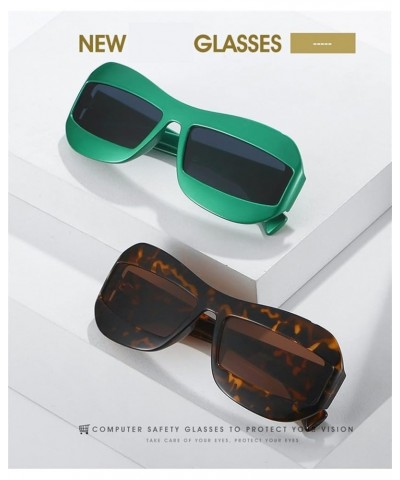 Hip-hop Fashion Uv400 Outdoor Vacation Sunglasses for Men and Women (Color : 6, Size : 1) 1 7 $19.15 Designer