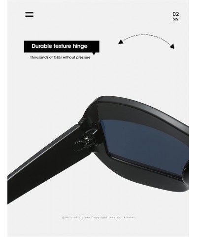 Hip-hop Fashion Uv400 Outdoor Vacation Sunglasses for Men and Women (Color : 6, Size : 1) 1 7 $19.15 Designer